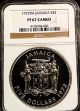 Jamaica 1972 $5 Dollar Silver Proof Ngc Certified Pf 67 Massive 41.  48 Grams North & Central America photo 2