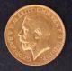 1912 Great Britain Half Sovereign Gold (. 916) Coin George V Europe photo 1