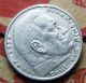 Third Reich Silver Coin 2 Reichsmark 1937 F Km 93.  1607 Ounces Pure Silver Germany photo 1