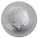 2012 Australian Lunar Ii 1 Oz.  Silver Coin Year Of The Dragon Bu Australia photo 1