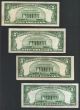$5 1934 Five Dollar Bill Blue Seal Silver Certificate Note Old Vintage Currency Small Size Notes photo 1