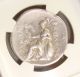 305 - 281 Bc Lysimachus Ancient Greek Silver Tetradrachm Ngc Choice F 5/5 4/5 Coins: Ancient photo 1