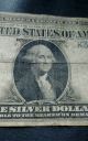 1923 $1 Silver Certificate Large Size Note Horse Blanket Paper Estate (large) Large Size Notes photo 4