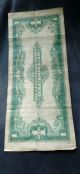1923 $1 Silver Certificate Large Size Note Horse Blanket Paper Estate (large) Large Size Notes photo 5