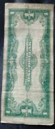 1923 $1 Silver Certificate Large Size Note Horse Blanket Paper Estate (large) Large Size Notes photo 8