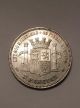 1870 Espana 5 Pesetas Spanish Republic Silver Coin Europe photo 1