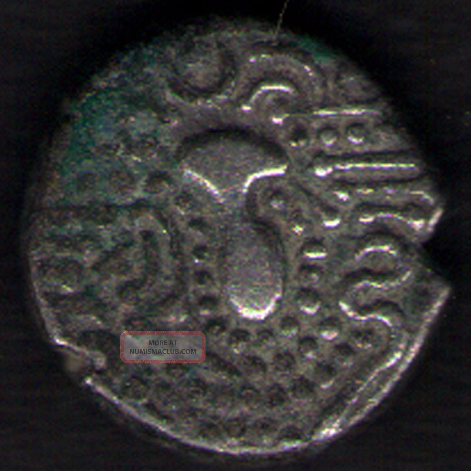 Ancient India - Indo Sassanian Empire (3 - 4 Centuries) Silver Drachm Coins: Ancient photo