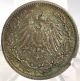 1906 - F Germany 1/2 Mark 90 Silver Coin Germany photo 1