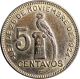 Guatemala Silver 1933 5 Centavos Aunc Low Mintage - 600,  00 Km 238.  2 North & Central America photo 1