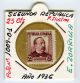 ☆ Spain ☆ Civil War Encased Postage Stamp • Republica 25c • Timbre Monnaie ☆c605 Europe photo 2
