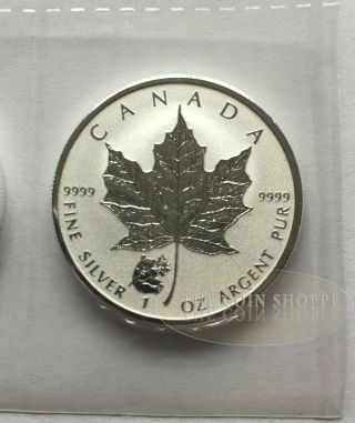 Panda Privy - 2016 1 Oz Silver Maple Leaf Reverse Proof Coin - photo