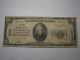 1929 $20 The Riggs National Bank Of Washington District Of Columbia Charter 5046 Paper Money: US photo 1