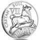 12 Labors Of Hercules Cretan Bull 1 Oz.  999 Silver In Capsule Lot903 Silver photo 1