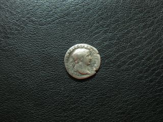 Silver Denarius Of Traianus.  Ancient Roman Coin 98 - 117 Ad photo