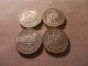 (4) 1943 Unc Silver One Peso Silver Coin Mexico Unc Liberty Cap Ray Series Mexico (1905-Now) photo 5