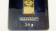 . 9999 Gold 2.  5 Gram Igr Instanbul Goldgram Bar In Assay Card - Pm - 2296 Gold photo 1
