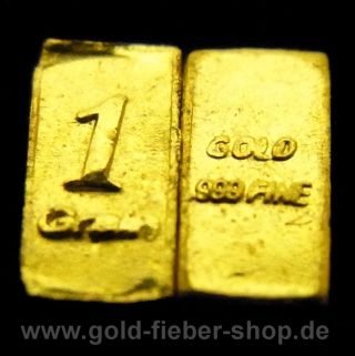 1 Grain Pure Solid 999.  9 Gold Bar,  Bullion,  Ingot,  Nugget,  Coin,  Limited, photo