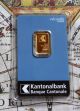 2,  5 Gram 999,  9 Fine Gold Bar,  Cantonal Bank Suisse,  Edition 2016,  Uc Gold photo 4