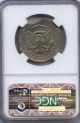 1974 50¢ Triple Curved Clip Ngc Au - 58 Coins: US photo 2