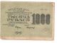 Russia 1000 Rubles 1919 Banknote With Printing Error Europe photo 1