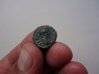 Septimius Severus 193 - 211 Ad.  Roman Provincial Coin Nicopolis,  Romulus And Remus photo