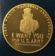 1oz World War 1 Gold Coin Ii Your Country Needs You U Finished In 24k Gold Coin Exonumia photo 2