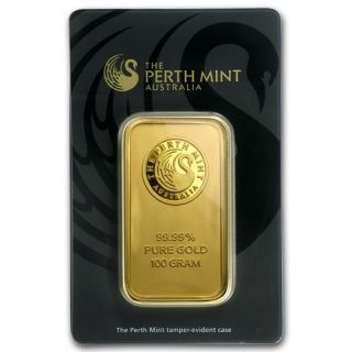 100 Gram Gold (australia) Australian Perth Bar photo