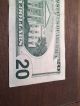 Vary Old 2001 $20 Federal Reserve Note,  Money,  Cash,  Bucks Small Size Notes photo 4