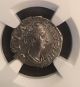 Faustina Ancient Roman Silver Denarius Avgvsta Ngc Certified Extremely Fine Xf Coins: Ancient photo 6