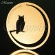 The Owl Mongolian Nature 2016 Mongolia 500 Togrog Silver Gold Gilded Coin Asia photo 1