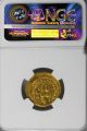 Gold Solidus Ad565 - 578 Justin Ii Uncirculated - Mintstate 5/4 By Ngc. Coins: World photo 1