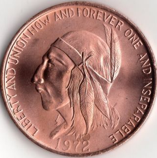1972 South Dakota Souvenir Dollar photo