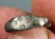 Silver Ring,  Showing Four Circled Dots,  Roman Imperial,  2.  Century A.  D. Coins: Ancient photo 1
