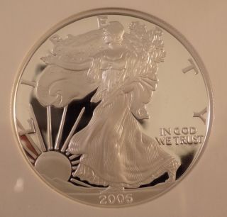 2006 - W $1 Proof Silver Eagle Ngc Pf 70 Ultra Cameo photo