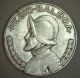 1934 Silver Panama Half Balboa Cinquenta Centesimos Coin Yg North & Central America photo 1