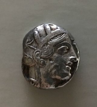 Attica Athens 449 - 404 B.  C.  Athena Ar Silver Tetradrachm photo