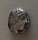 Attica Athens 449 - 404 B.  C.  Athena Ar Silver Tetradrachm Coins: Ancient photo 1