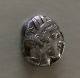 Attica Athens 449 - 404 B.  C.  Athena Ar Silver Tetradrachm Coins: Ancient photo 2