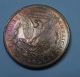 1878 - S Morgan Dollar // Rainbow Toning // (m294) Dollars photo 1