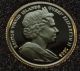 British Virgin Islands 2009 10 Dollars 1/25 Oz Gold 999.  9 Coin Queen Elizabeth I Gold photo 1