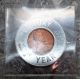 Victory Year V - E Day / V - J Day 1945 - P (uncirculated) Encased Wheat Cent.  12154 Exonumia photo 2