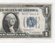 1934 $1 Silver Certificate - - Blue Seal,  Funnyback,  First Class S/h Small Size Notes photo 7