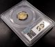 2015 1/10 Oz. ,  $5.  00 Gold Eagle,  Narrow Reeds Variety,  Certified Ms 69 By Pcgs Gold photo 5