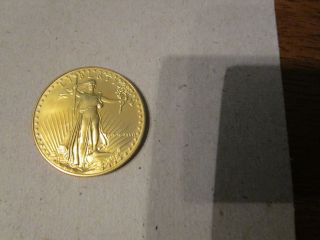 1986 $50 1 Oz Gold American Eagle Coin Uncirculated photo