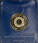 Bicentennial Council Of The 13 States Gold Medal W/ Box &,  0.  048 Oz Exonumia photo 1