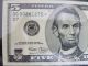 2003 $5 Uncirculated Pcgs 68ppq Star Note Small Size Notes photo 3