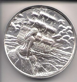 2 Oz.  Silver Round Privateer 2 