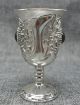 72mm Chinese Miao Silver Inlay Gemstone High Foot Cann Goblet Wneglass Statue T Coins: Ancient photo 2