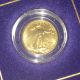 2002 Gold American Eagle 1/10 Ounce $5 Gold Gem Proof Coin And Gold photo 1