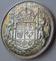 1951 Au,  Canada Silver 50 Cents (fifty,  Half) - Km 45 - - Jg Coins: Canada photo 1